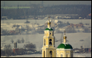 27.01.2013 Колокольня храма св.Николая в с.Домодедово
